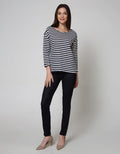 Phenomenal Long Sleeve T-Shirt Dropsleeved Stripe