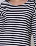 Phenomenal Long Sleeve T-Shirt Dropsleeved Stripe