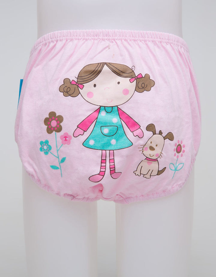 Kidz Too Brief Pack 3 Underwear Girls Flower
