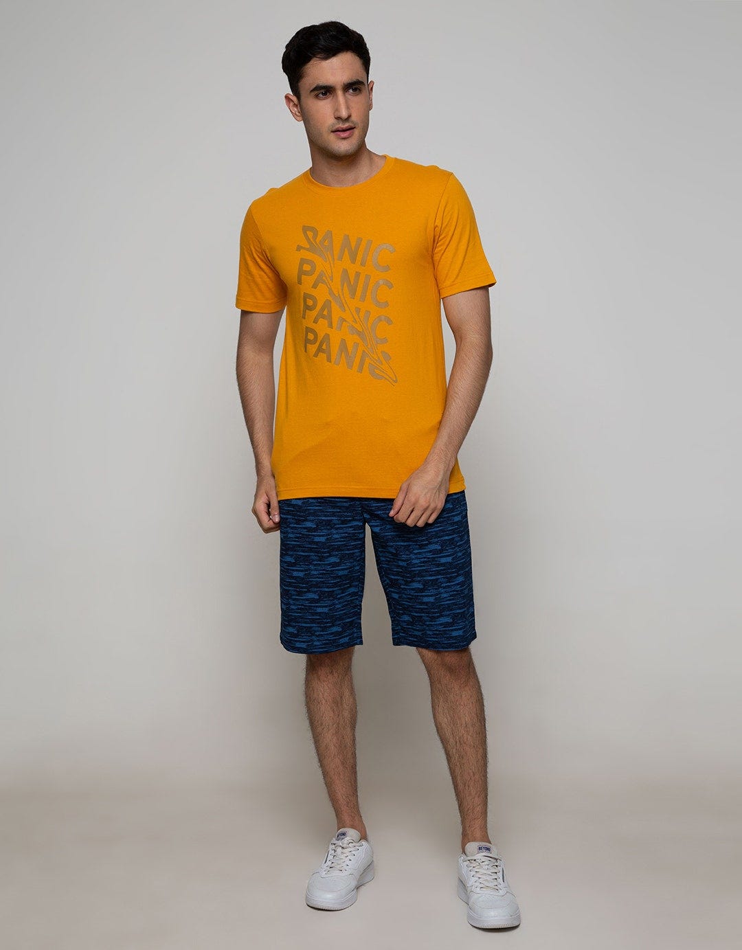 T Zone Short Sleeve T-Shirt Print Graphic Panic