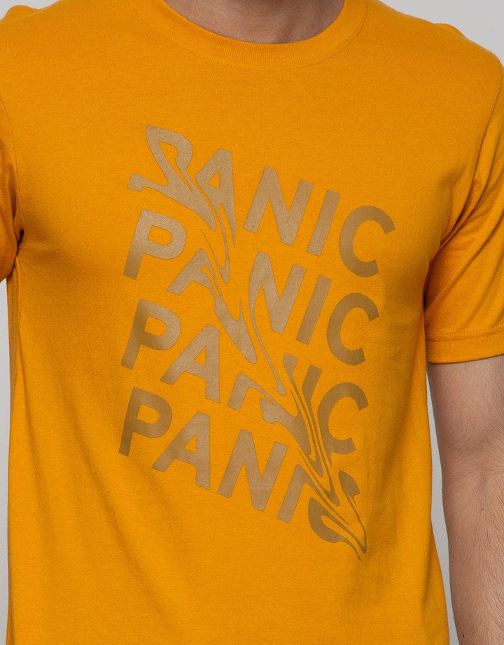 T Zone Short Sleeve T-Shirt Print Graphic Panic