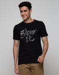 T Zone Short Sleeve T-Shirt Print Graphic Blow