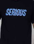 T Zone Short Sleeve T-Shirt Print Graphic Serious