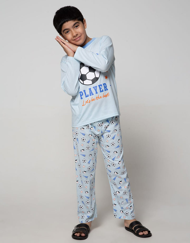 Kidz Too Top  Bottom Set Piyama All Star Player