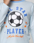Kidz Too Top  Bottom Set Piyama All Star Player