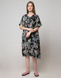 St. Yves Short Sleeve Midi Dress Bird Park
