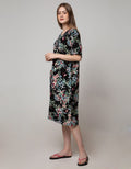 St. Yves Short Sleeve Midi Dress Bird Park