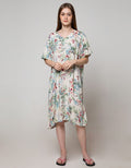 St. Yves Short Sleeve Midi Dress Bird Park