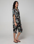 St. Yves Short Sleeve Pajama Capri Bird Park