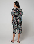 St. Yves Short Sleeve Pajama Capri Bird Park