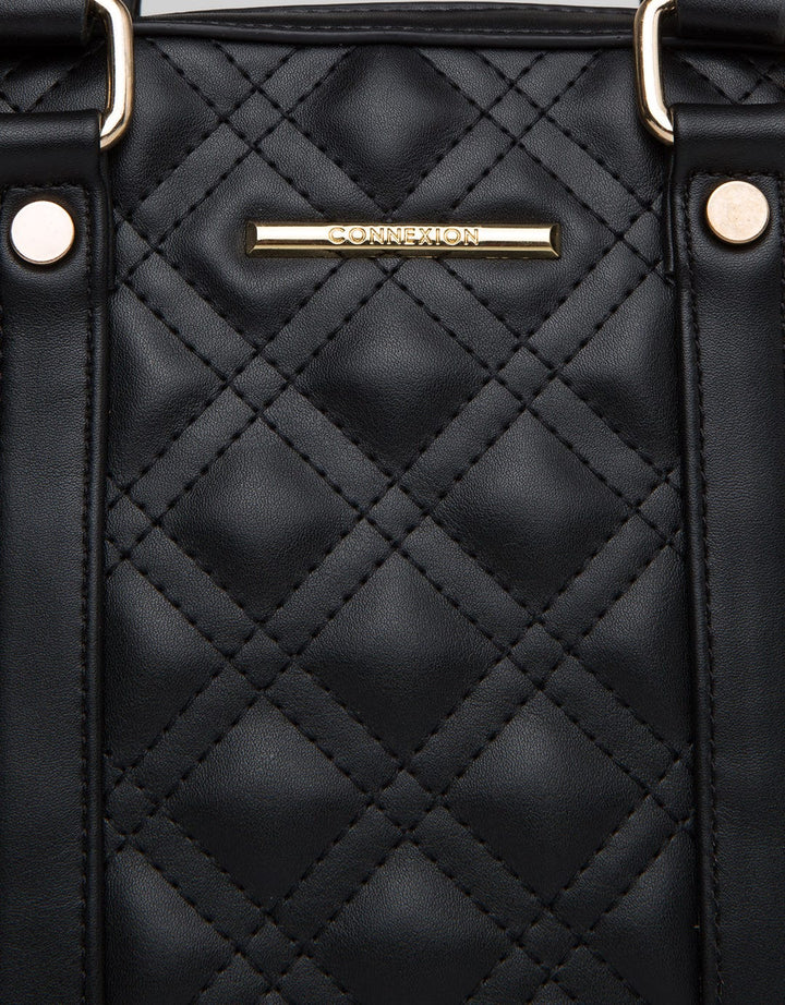 Connexion Handbag Quilted Pansy1