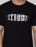 T Zone Short Sleeve T-Shirt Big Size Wording Fearle