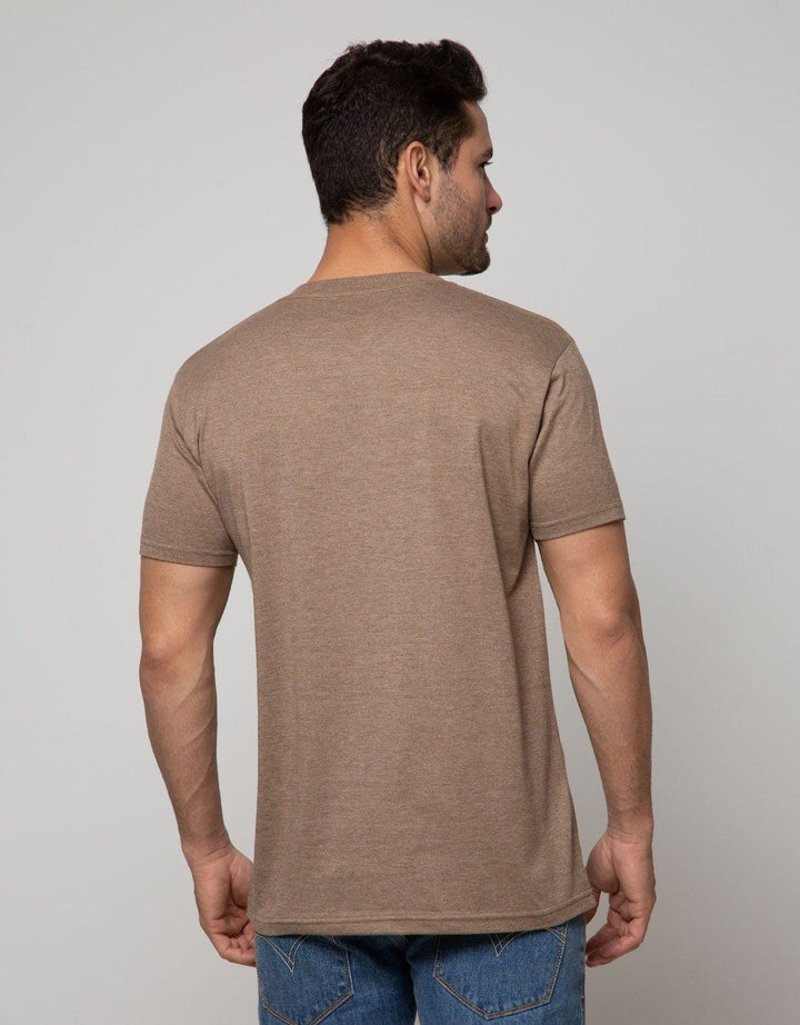 T Zone Short Sleeve T-Shirt Big Size Wording On Off