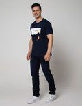 T Zone Short Sleeve T-Shirt Big Size Print Theme Graphic Burn