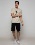 T Zone Short Sleeve T-Shirt Print Fullprint Aop Theme Paradise