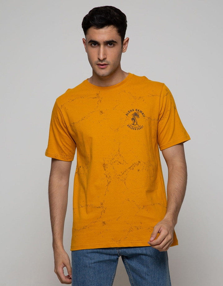 T Zone Short Sleeve T-Shirt Print Fullprint Aop Theme Paradise