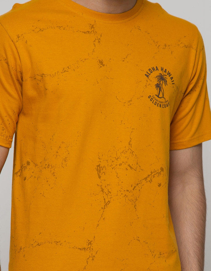 T Zone Short Sleeve T-Shirt Print Fullprint Aop Theme Paradise