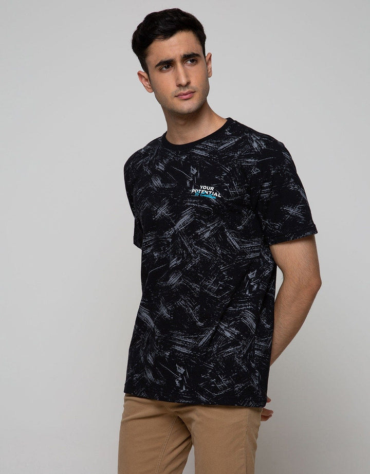 T Zone Short Sleeve T-Shirt Fullprint Aop Your Potential