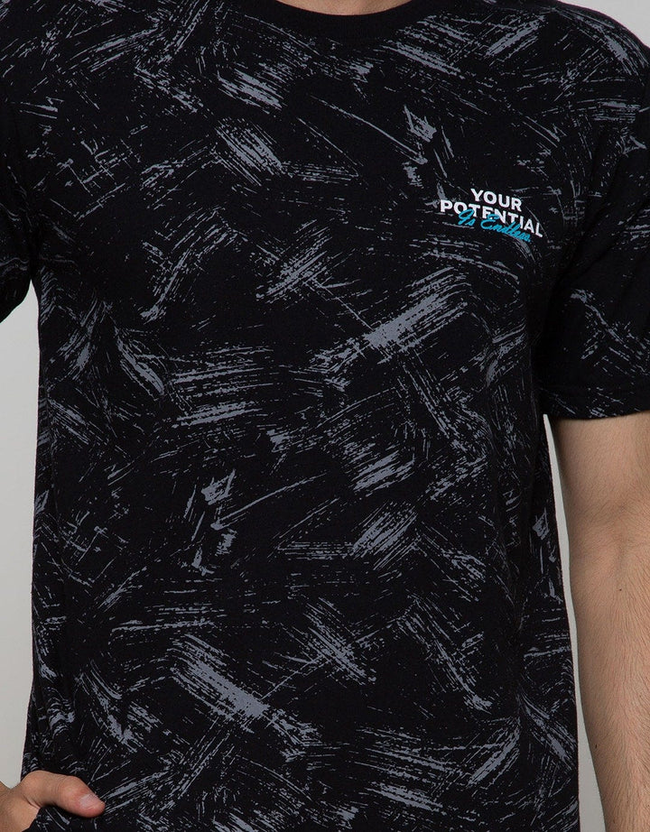 T Zone Short Sleeve T-Shirt Fullprint Aop Your Potential