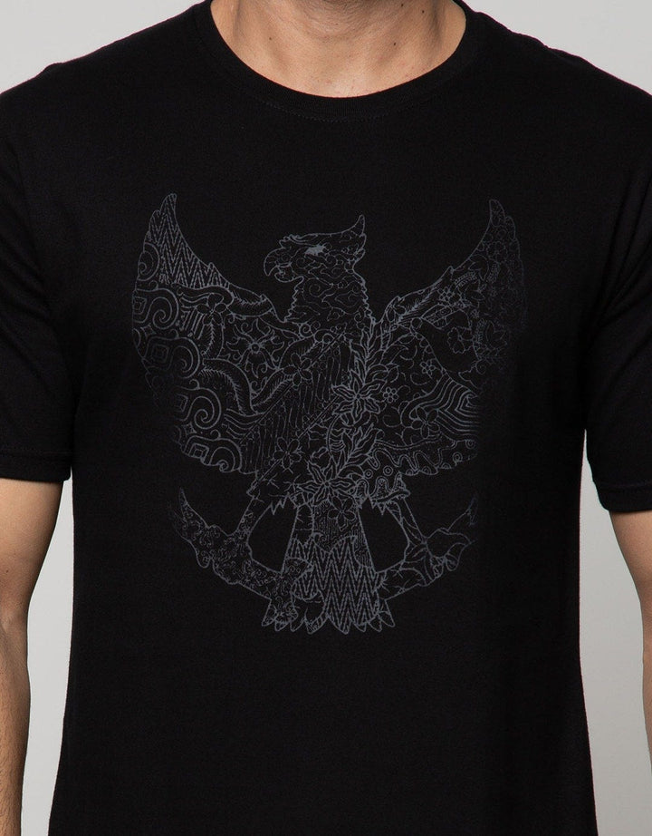T Zone Short Sleeve T-Shirt Indonesia Collection Print Batik