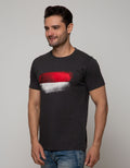 T Zone Short Sleeve T-Shirt Photoprint Indonesia Flag