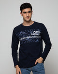 T Zone Long Sleeve T-Shirt Print New Wave