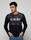 T Zone Long Sleeve T-Shirt Print To The Next Generation