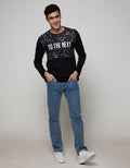 T Zone Long Sleeve T-Shirt Print To The Next Generation