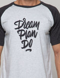 T Zone Short Sleeve Raglan T-Shirt Print Slogan Dream