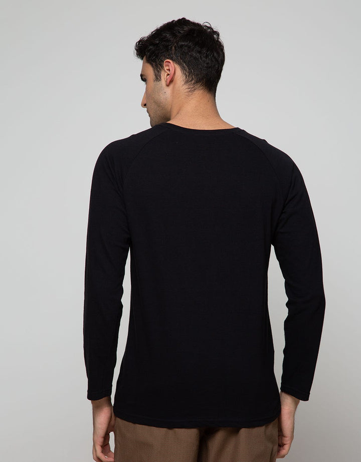T Zone Long Sleeve Raglan T-Shirt Raglan Long Print Cap Series
