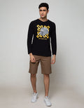 T Zone Long Sleeve Raglan T-Shirt Raglan Long Print Cap Series