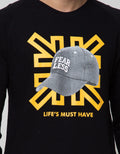 T Zone Long Sleeve Raglan T-Shirt Raglan Long Print Cap Series
