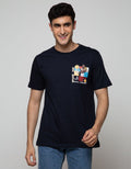 T Zone Short Sleeve T-Shirt Wb Space Jam Movie Slam Dunk