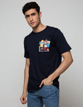 T Zone Short Sleeve T-Shirt Wb Space Jam Movie Slam Dunk
