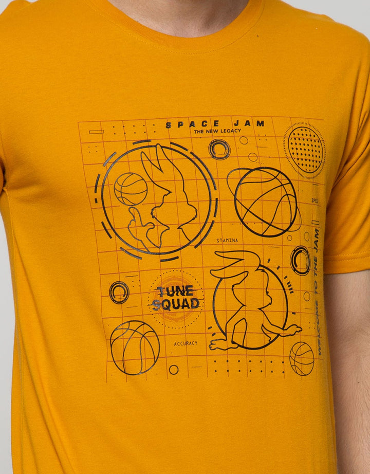 T Zone Short Sleeve T-Shirt Space Jam Movie Tune Squad