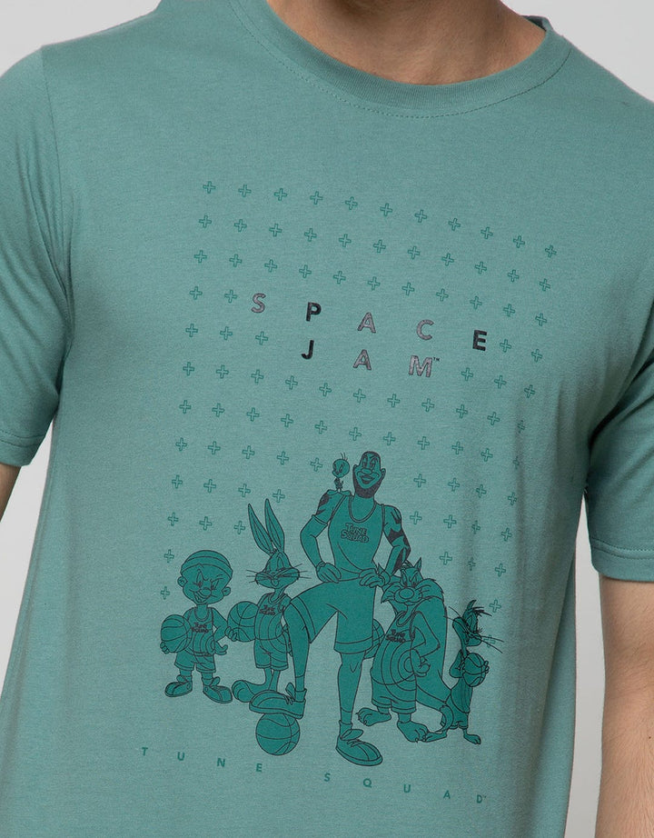 T Zone Short Sleeve T-Shirt Warner Bross Space Jam Movie Space Jam