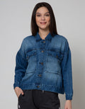Nevada Denim Jacket Jd Crop Jacket Raw Edge