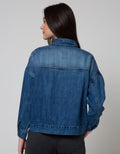 Nevada Denim Jacket Jd Crop Jacket Raw Edge