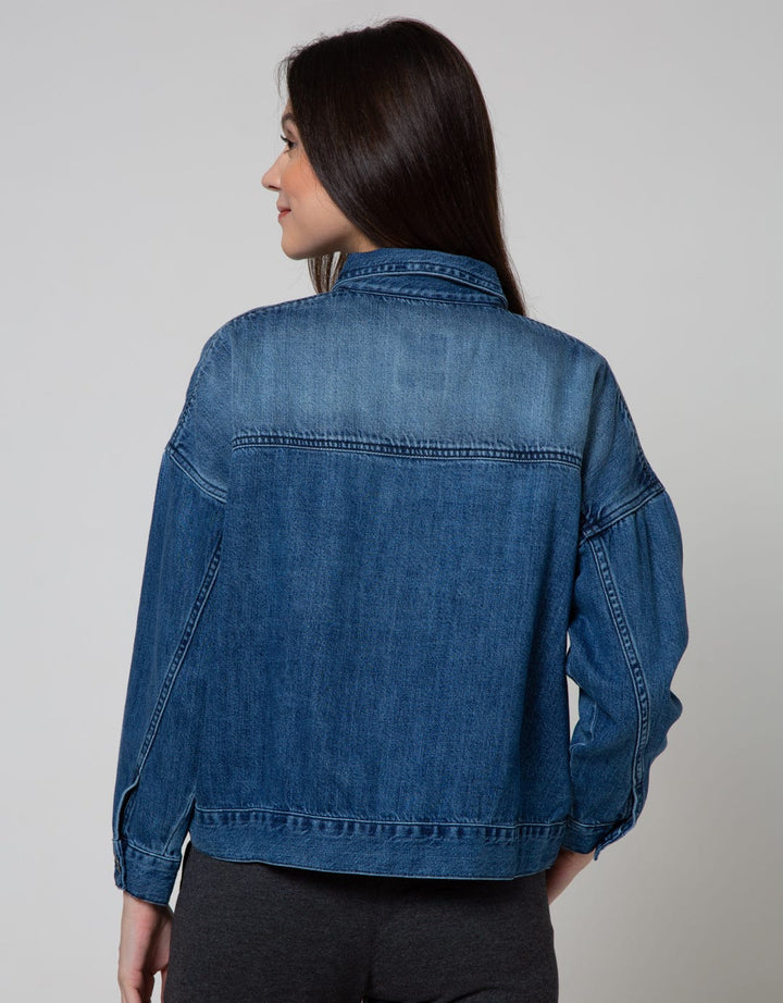 Nevada Denim Jacket Jd Crop Jacket Raw Edge