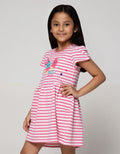 Little M Short Sleeve Midi Dress Salur
