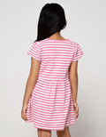 Little M Short Sleeve Midi Dress Salur