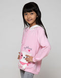 Aero Sweatshirt Hoodie Aplikasi Meow Cute