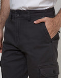 Gab's Cargo Short Pants Triangle Logo Brand