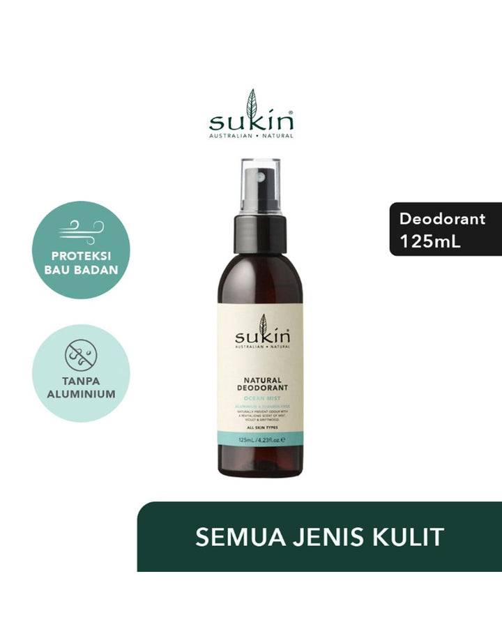 Sukin Deodorant Natural Ocean Mist 125 Ml