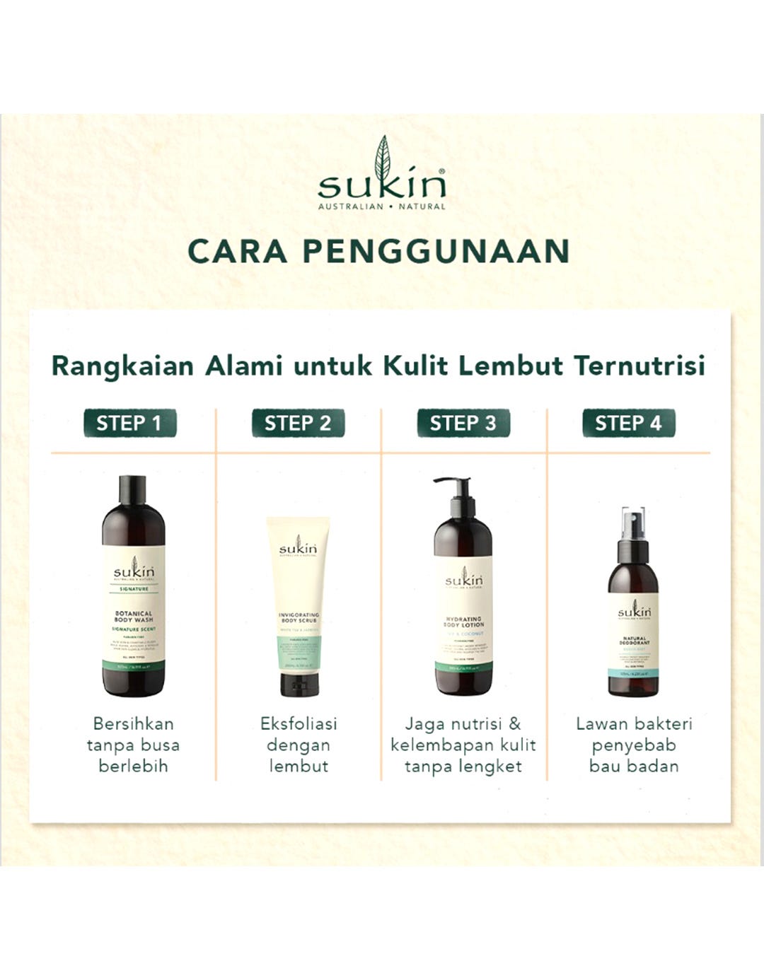 Sukin Deodorant Natural Ocean Mist 125 Ml