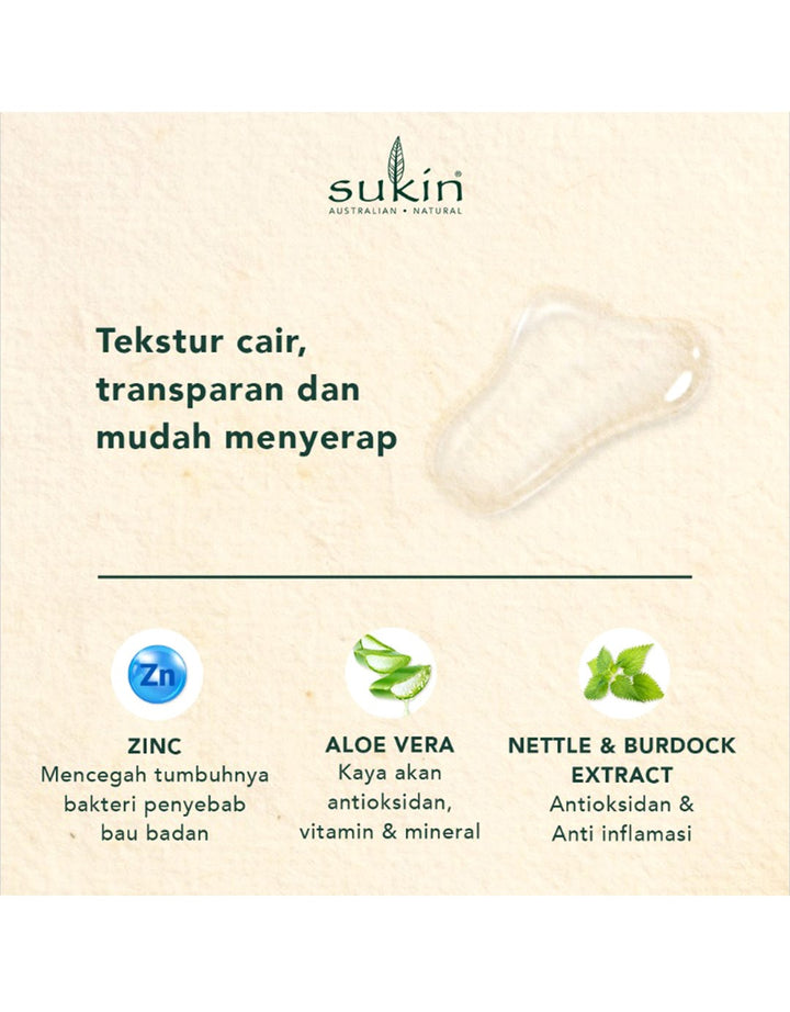 Sukin Deodorant Natural Ocean Mist 125 Ml