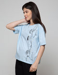 Disney Princess Rapunzel Mulan Short Sleeve T-Shirt Tee