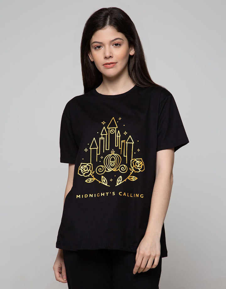 Disney Short Sleeve T-Shirt Castle Midnights Calling