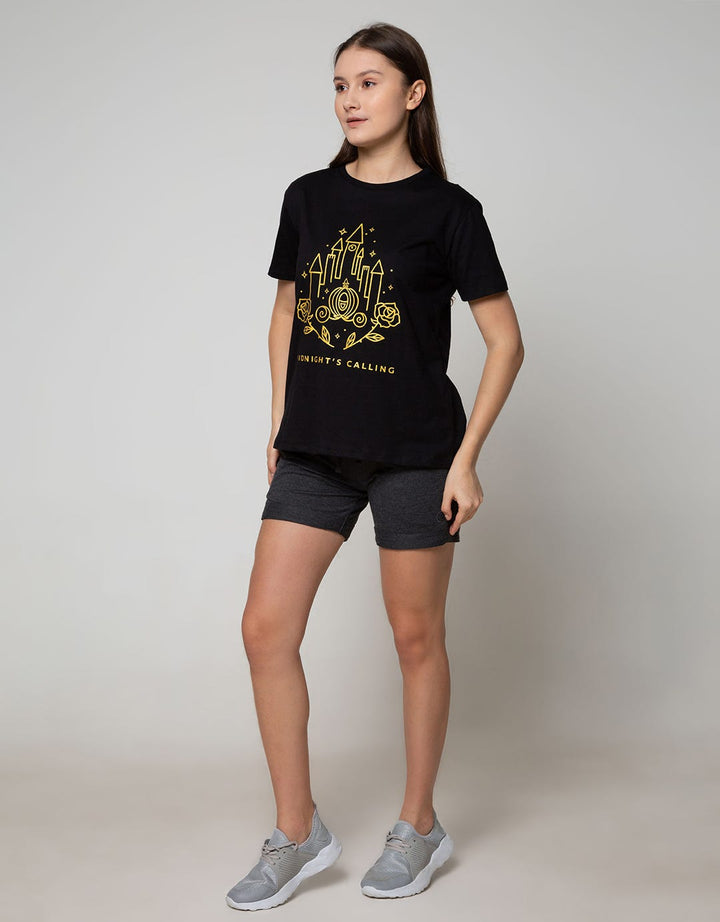 Disney Short Sleeve T-Shirt Castle Midnights Calling