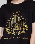 Disney Short Sleeve T-Shirt Castle Midnights Calling